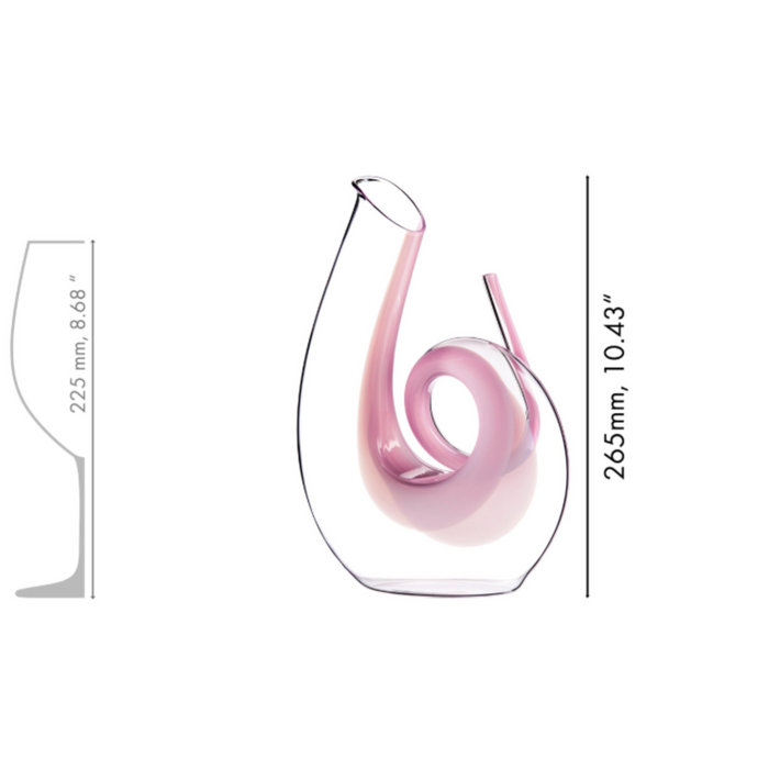 Riedel Decanter Curly Pink 2011/04