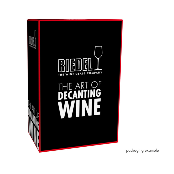 Riedel Decanter Curly Riedel Fatto A Mano Black White Black Optical 2011/00