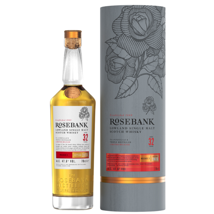 Rosebank 32 Years Legacy Release 3 Single Malt Whisky 700ml