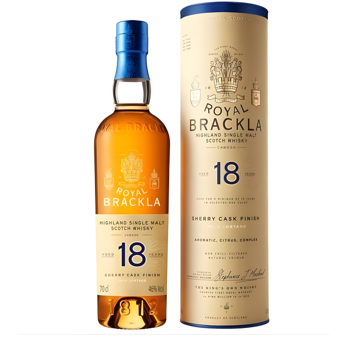 Royal Brackla 18 Year Old Single Malt Whisky 700ml