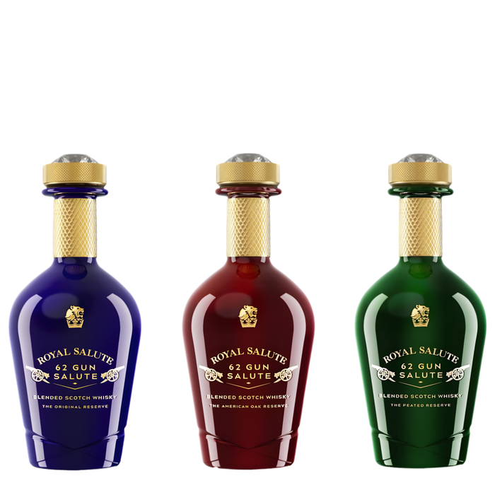 Royal Salute 62 Gun Salute The Ultimate Honour Collection of 3 Bottles