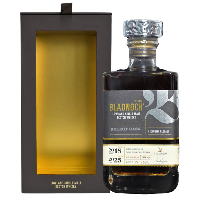 SG60: Bladnoch 7 Years First Fill Olorosso Hogshead Single Malt Whisky 58.8% ABV 700ml
