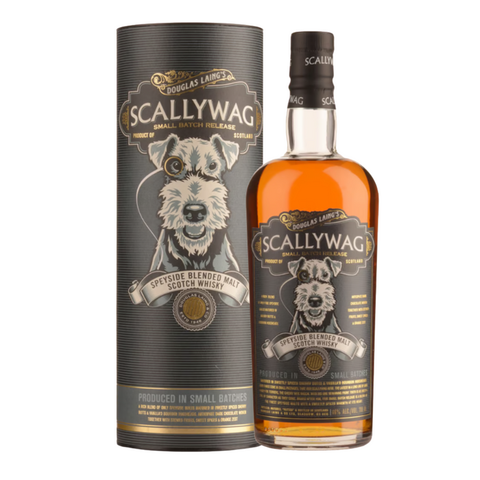 Douglas Laing's Sweet Wee Scallywag Blended Malt Scotch Whisky With Gift Box 700ml