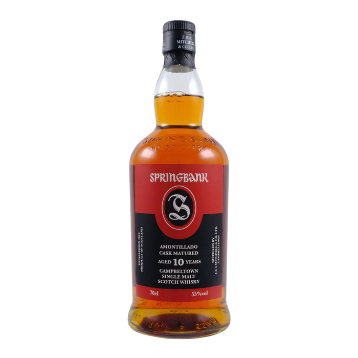 Springbank 10 Years Amontillado Single Malt 55% ABV 700ml