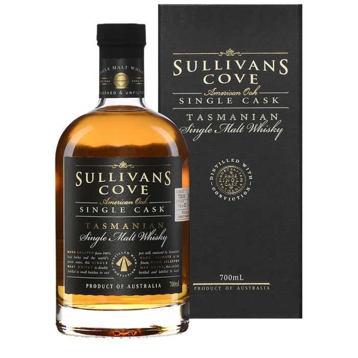 Sullivans Cove American Oak ex-Bourbon Single Cask Whisky 700ml