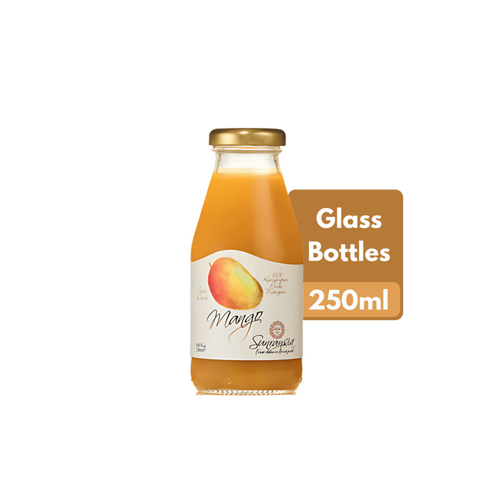 Sunraysia Mango Juice Glass Bottle 250ml