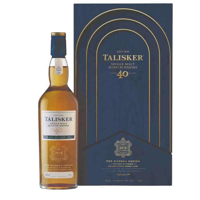 Talisker Bodega 40 Years Single Malt Whisky 700ml