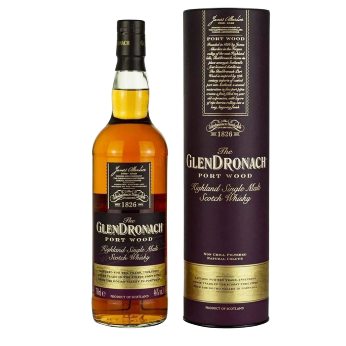 The Glendronach Port Wood Single Malt Whisky 700ml