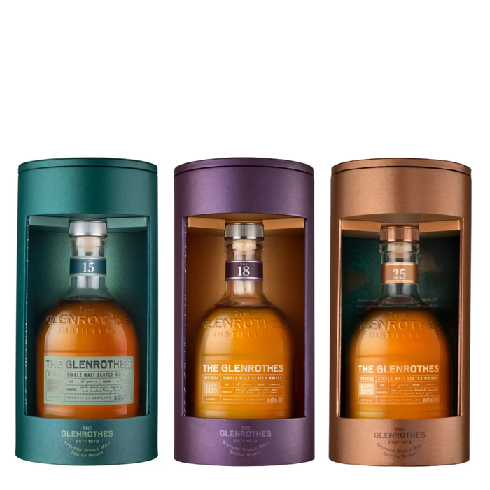 The Glenrothes Exploration Series – Age Trilogy (15, 18 & 25 Years) 700ml