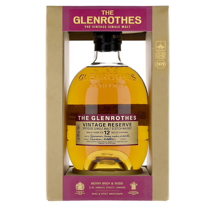 Glenrothes 12 Years Vintage Reserve Single Malt Whisky 700ml