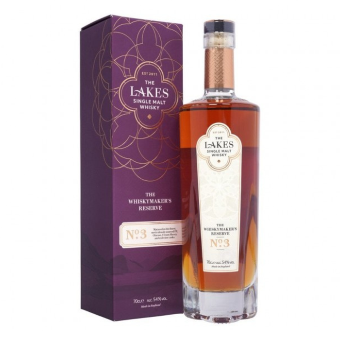 The Lakes Single Malt Whiskymaker's Editions Reserve No. 3 Single Malt 54% ABV 700ml
