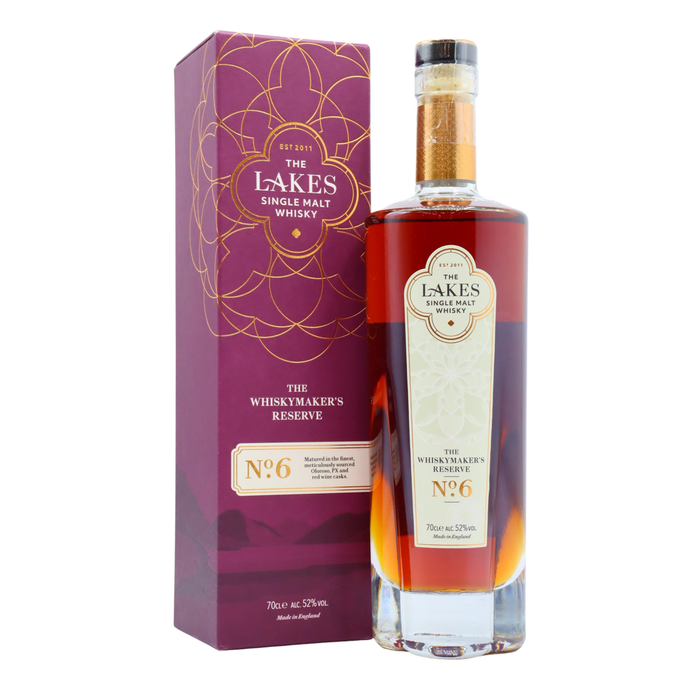 The Lakes Single Malt Whiskymaker's Editions Reserve No. 6 Single Malt 52% ABV 700ml