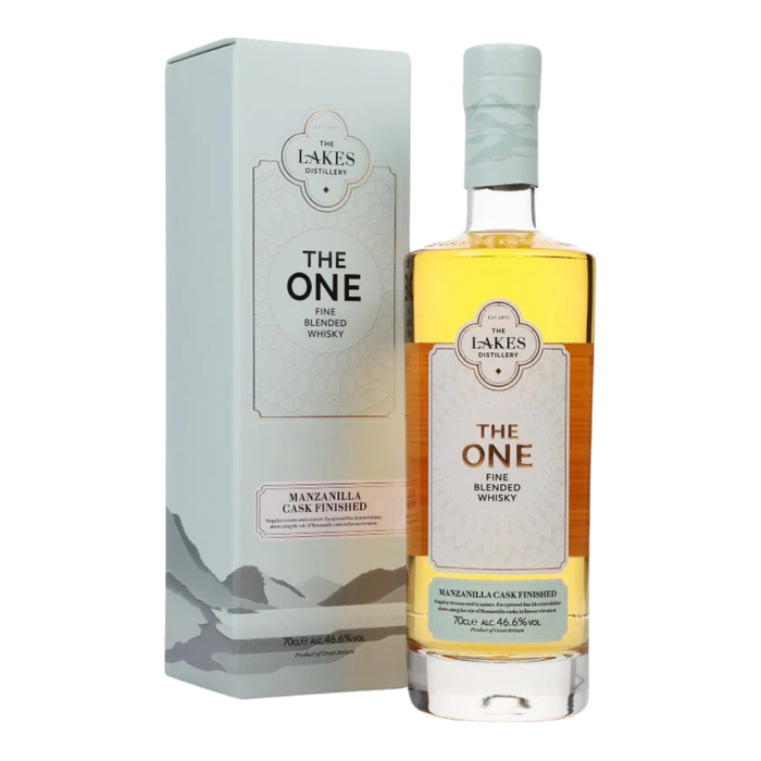 The Lakes The One Manzanilla Cask Finish Blended 46.6% ABV 700ml