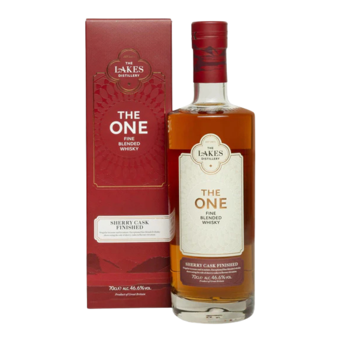 The Lakes The One Sherry Finished Blended Whisky 46.6% ABV 700ml