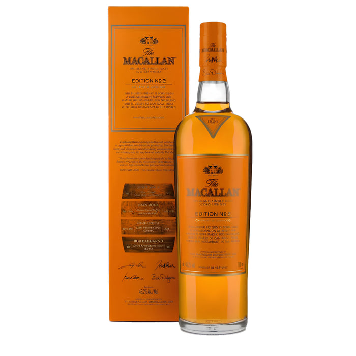 The Macallan Edition No. 2 Single Malt Scotch Whisky 700ml