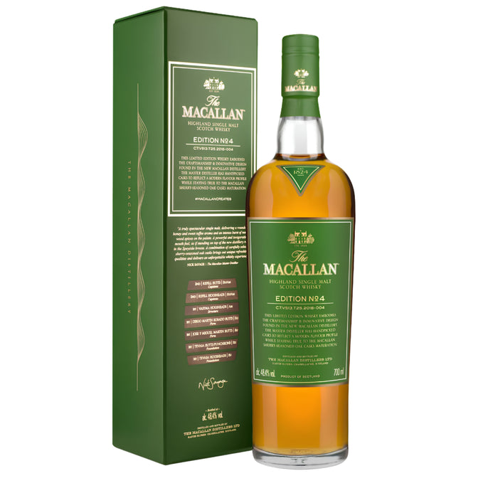 The Macallan Edition No. 4 Single Malt Scotch Whisky 700ml