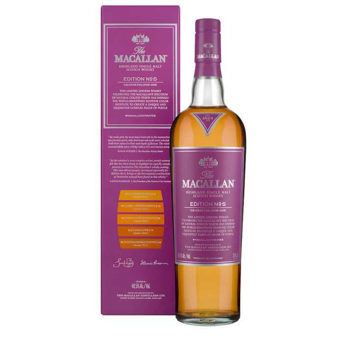 The Macallan Edition No. 5 Single Malt Scotch Whisky 700ml