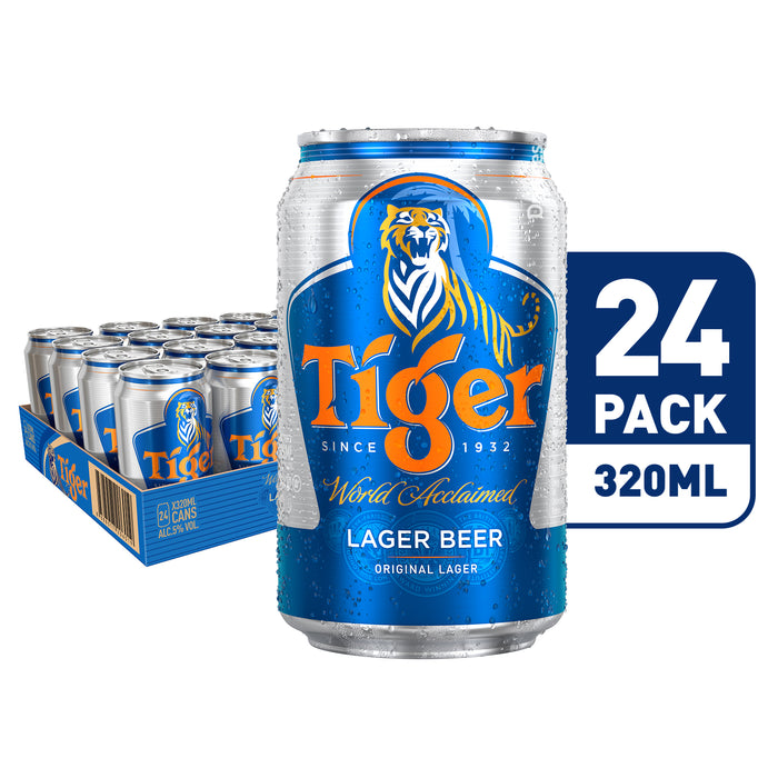 Tiger Beer Cans (24 X 330ml)