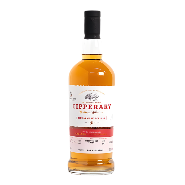 Tipperary Home Grown Barley Singapore Friends Quaich Bar 2023 (Port Wine) Single Malt 50.3% ABV 700ml