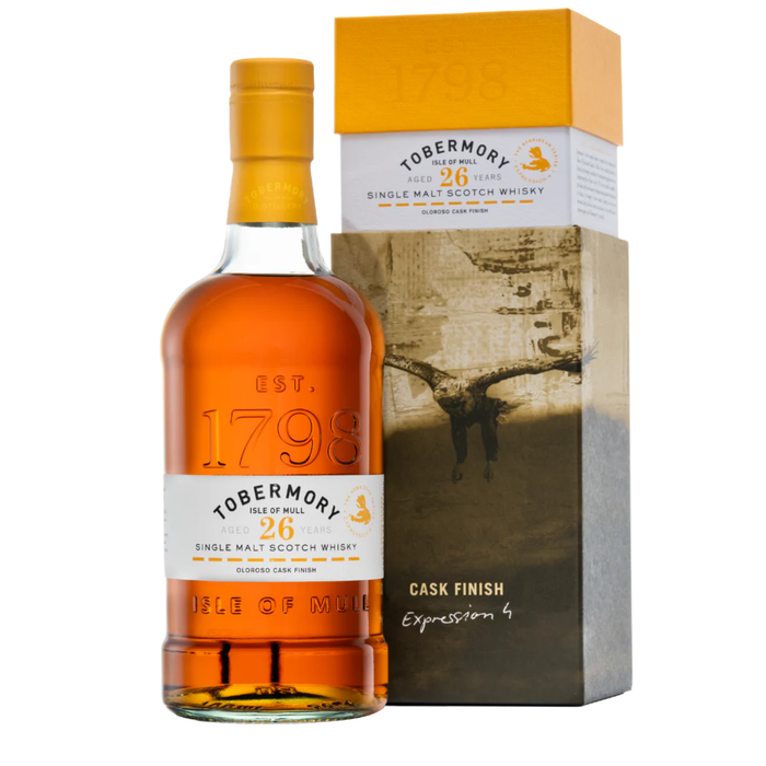 Tobermory 26 Years The Hebridean Series Single Malt 49.2% ABV 700ml