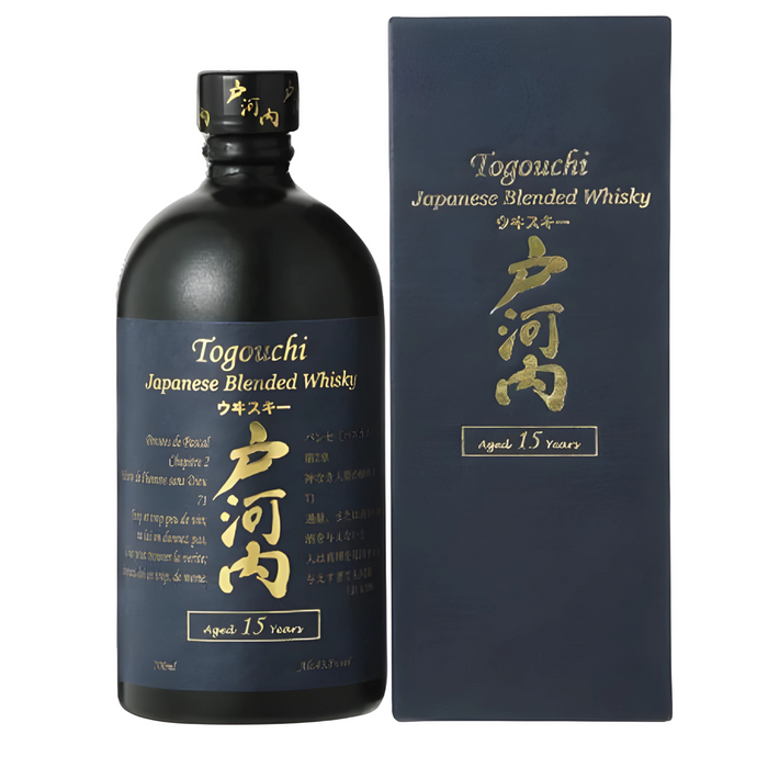 Togouchi Japanese Blended Whisky 15 Year Old 700ml