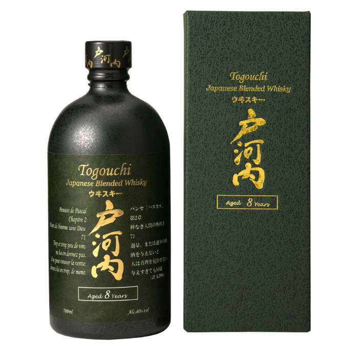 Togouchi Japanese Blended Whisky 8 Year Old 700ml