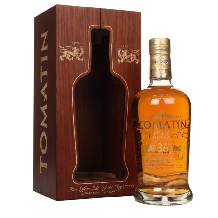 Tomatin 36 Years Bourbon & Oloroso Sherry Butt Single Malt 46% ABV 700ml
