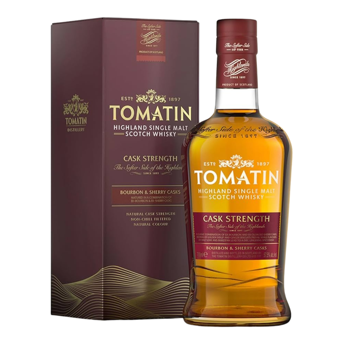 Tomatin Cask Strength Single Malt 57.5% ABV 700ml