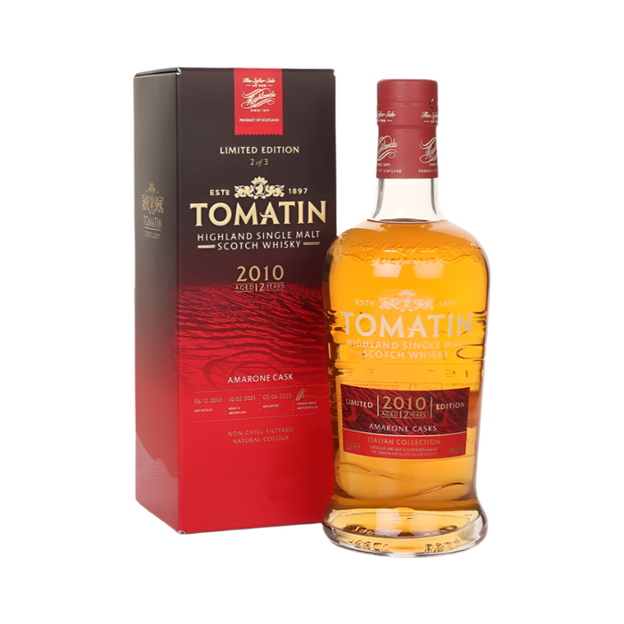 Tomatin 12 Year Old The Italian Collection Amarone Cask 46%