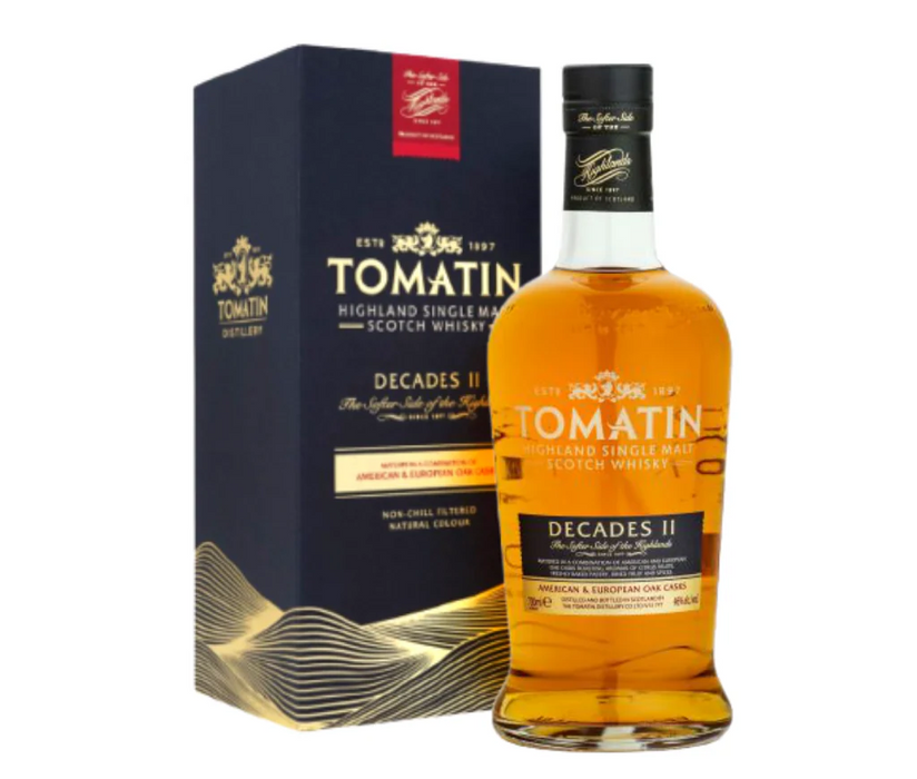 Tomatin Decades II American & European Oak Cask 46%