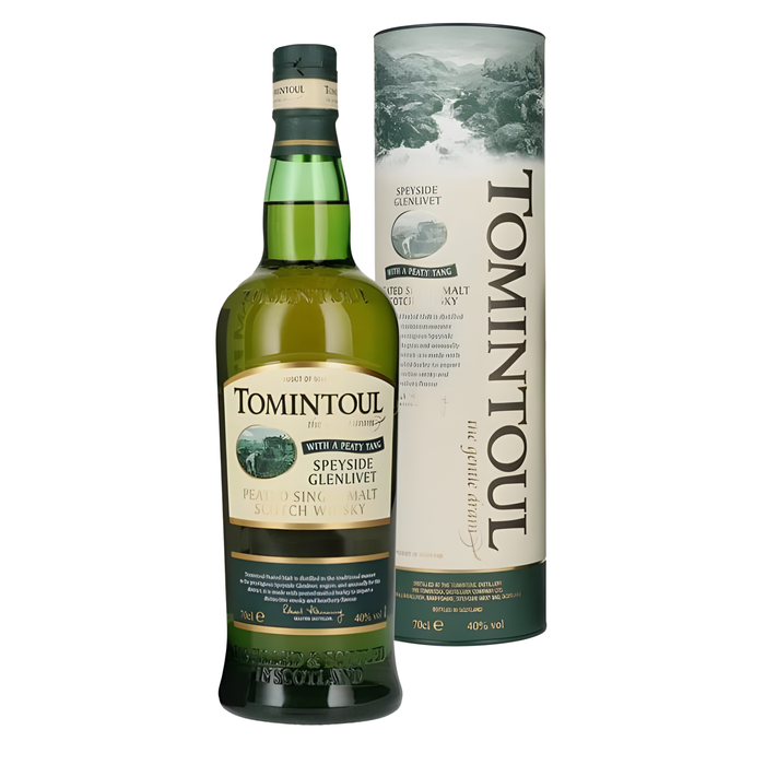 Tomintoul Peaty Tang Single Malt 40% ABV 700ml