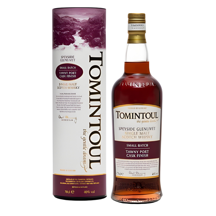 Tomintoul Tawny Port Cask Finish Single Malt 40% ABV 700ml