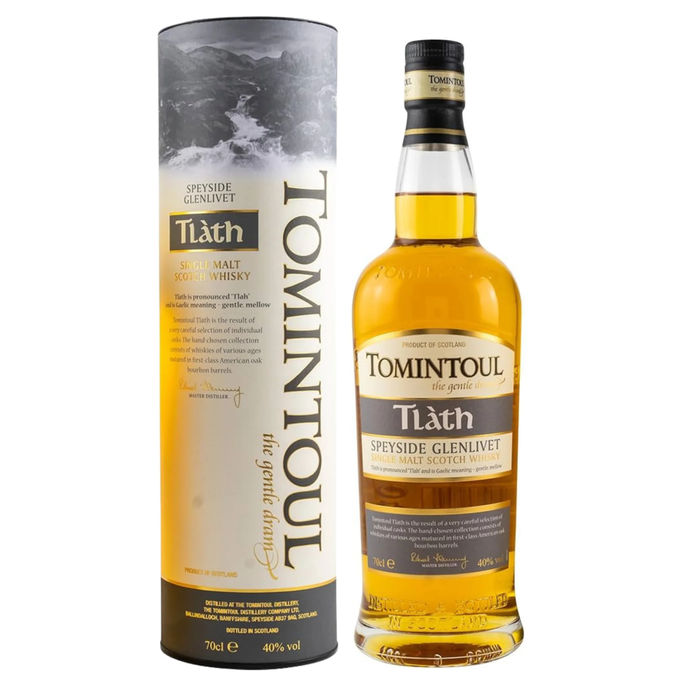 Tomintoul Tlath Single Malt 40% ABV 700ml