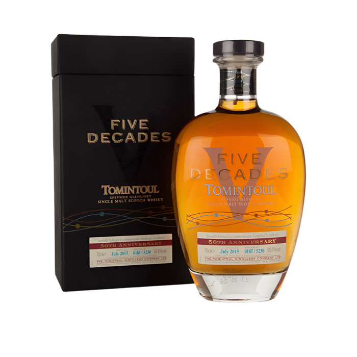 Tomintoul Five Decades, 50%