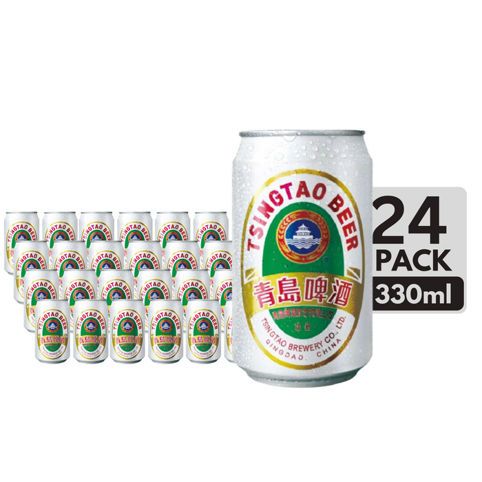 Tsingtao Beer Cans (24 X 330ml)