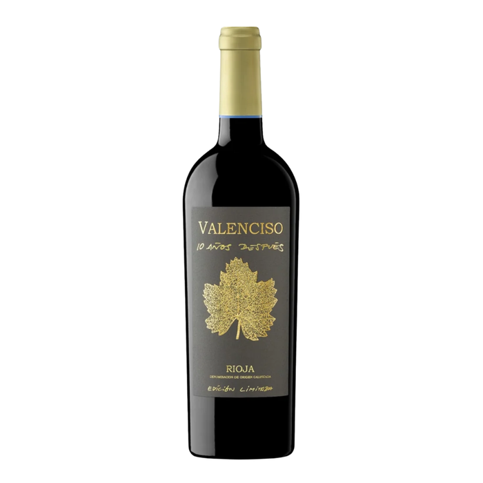 Valenciso Rioja Reserva 10 Anos Despues Edicion Limitada 2015 750ml