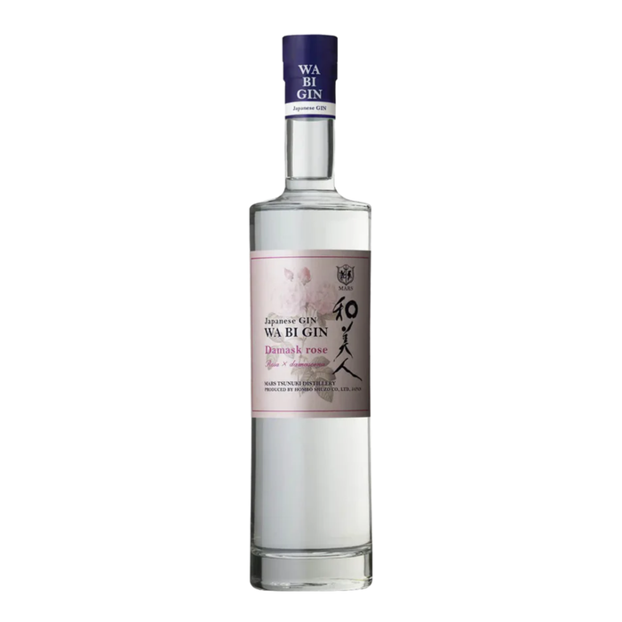 Wa Bi Gin Damask Rose Japanese Gin 495ml
