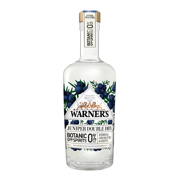 Warner's Juniper Double Dry - 0% Botanic Garden Spirits 500ml