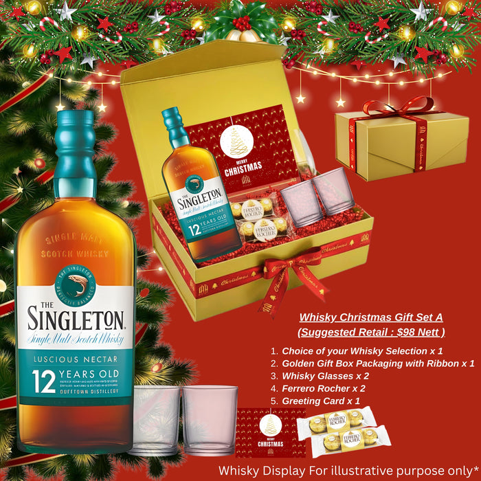 Whisky Christmas Gift Set A