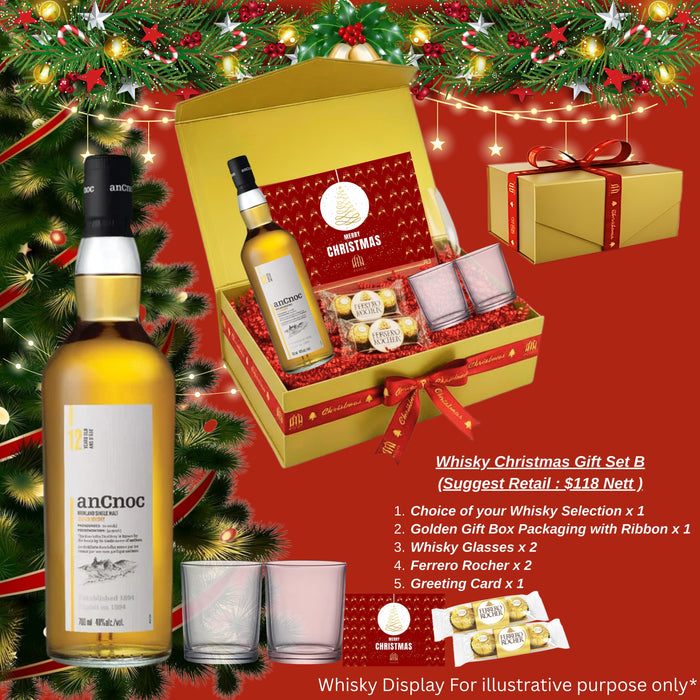 Whisky Christmas Gift Set B