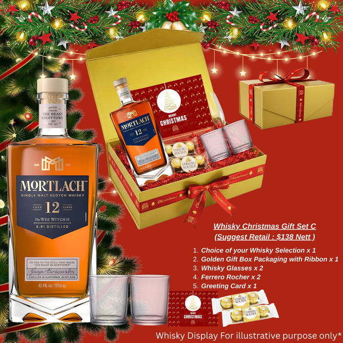Whisky Christmas Gift Set C