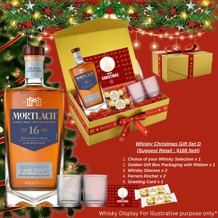 Whisky Christmas Gift Set D