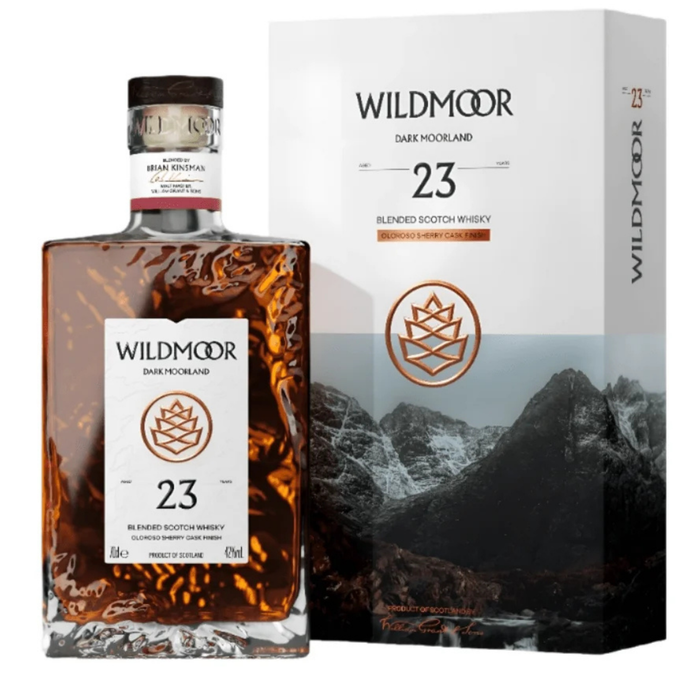 Wildmoor 23 Years - Dark Moorland Blended Whisky 700ml