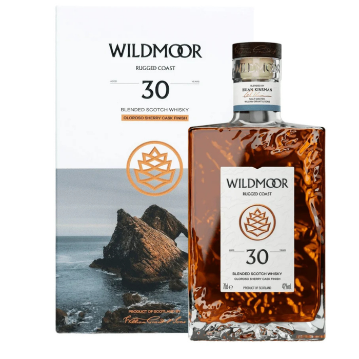 Wildmoor 30 Years - Rugged Coast Blended Whisky 700ml
