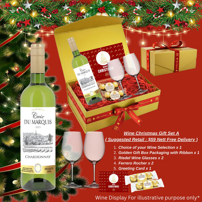 Wine Christmas Gift Set A