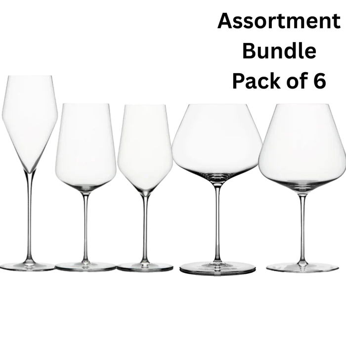Zalto Denk Art Glass Assortment Bundle [Pack of 6]
