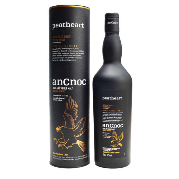 Ancnoc Peatheart Batch 3 46% 700ml With Giftbox
