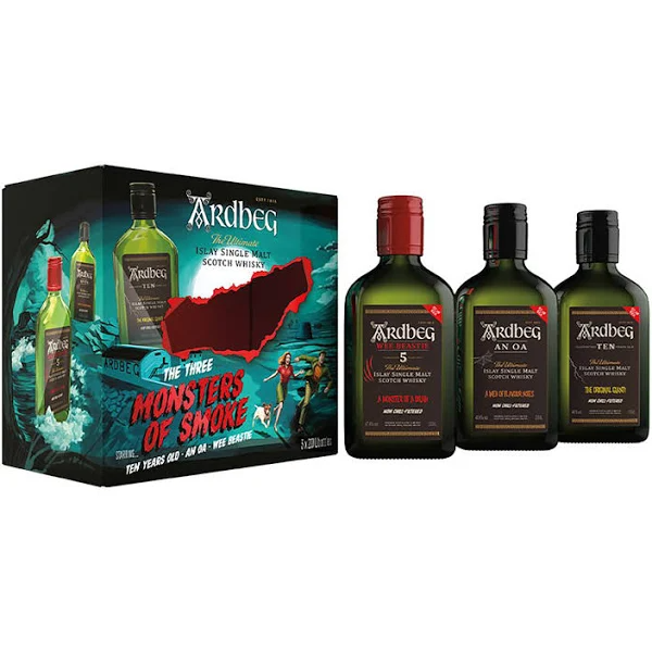 Ardbeg Monster Pack Trio  (Giftbox)