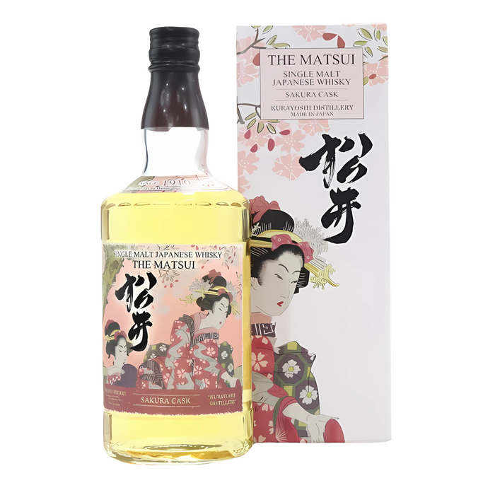 Matsui Kurayoshi Sakura Cask Single Malt Japanese Whisky 700ml With Gift Box